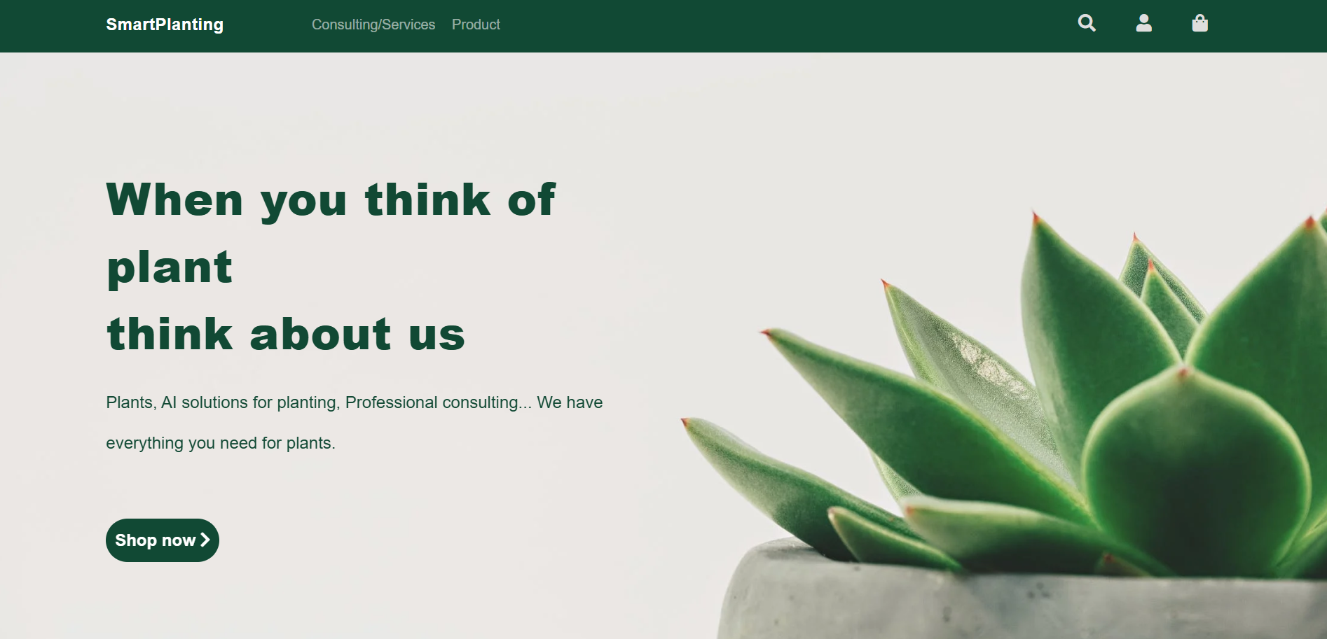 Smart Planting Shopping Platform